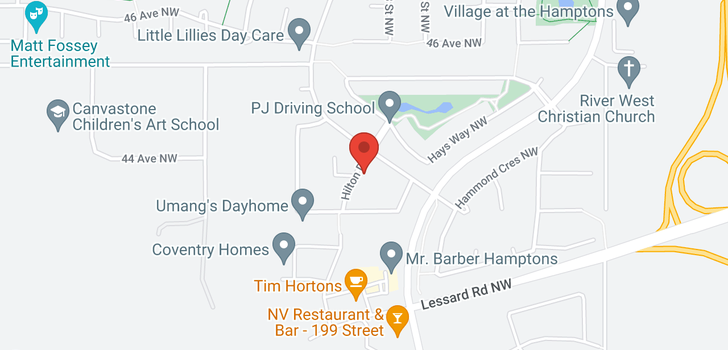 map of #1 3103 HILTON DR NW